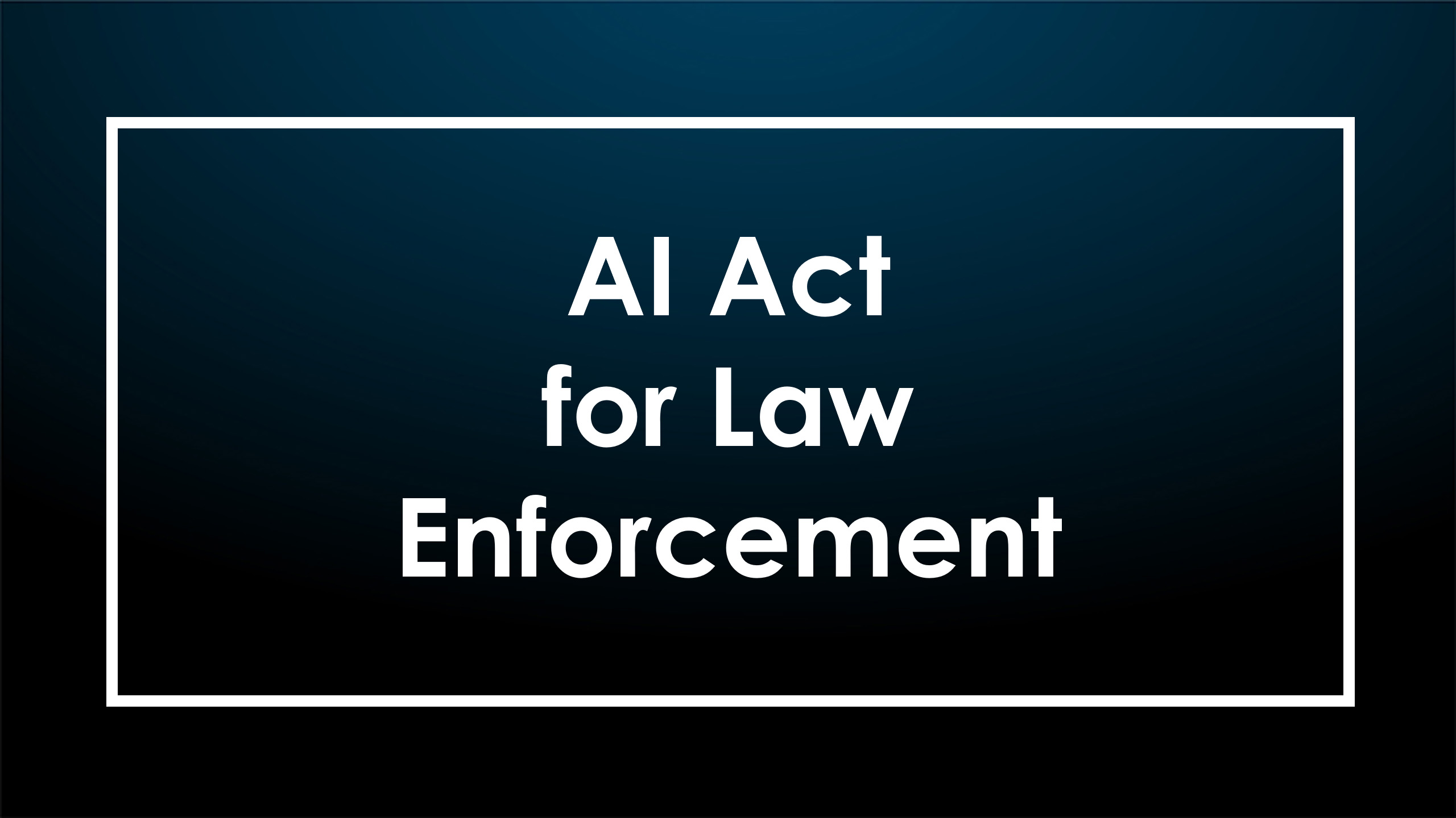 Understanding the Impact of the AI Act for Law Enforcement